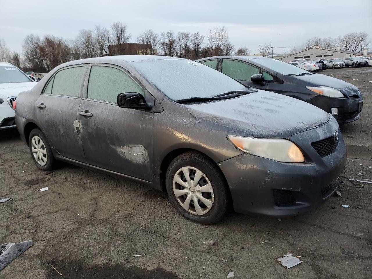 2009 Toyota Corolla VIN JTDBL40E399078980 Copart auction photo, front end / undercarriage damage thumbnail 4