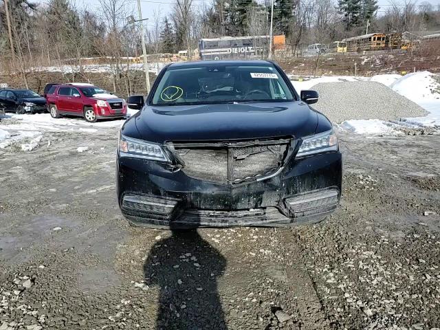 2016 Acura MDX VIN 5FRYD4H46GB042866 Copart auction photo, front end damage thumbnail 11