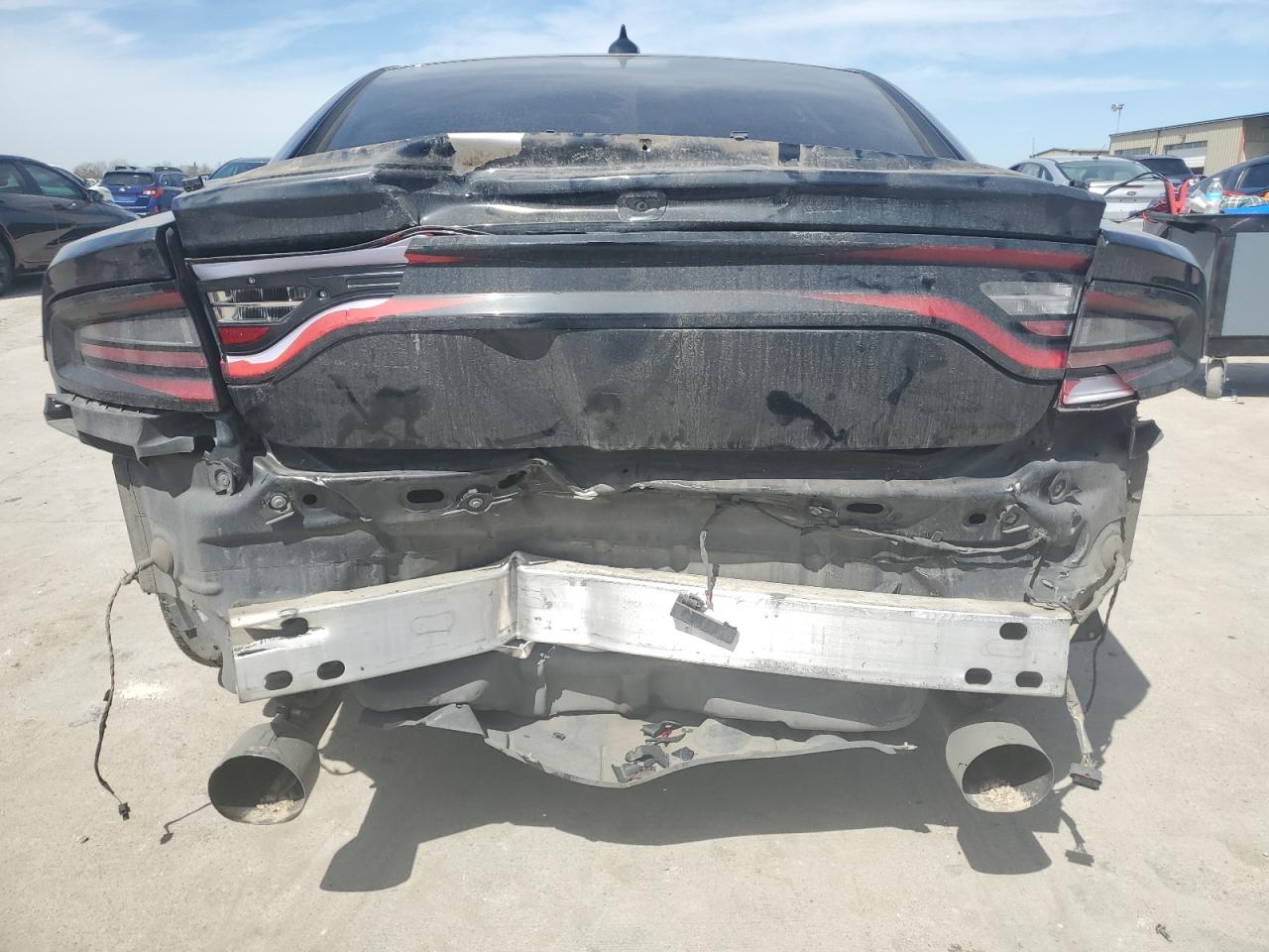 2019 Dodge Charger VIN 2C3CDXCT6KH552606 Copart auction photo, front end / hail damage thumbnail 6