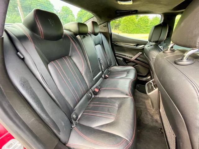 2015 Maserati Ghibli VIN ZAM57RTAXF1141814 Copart auction photo, normal wear damage thumbnail 6