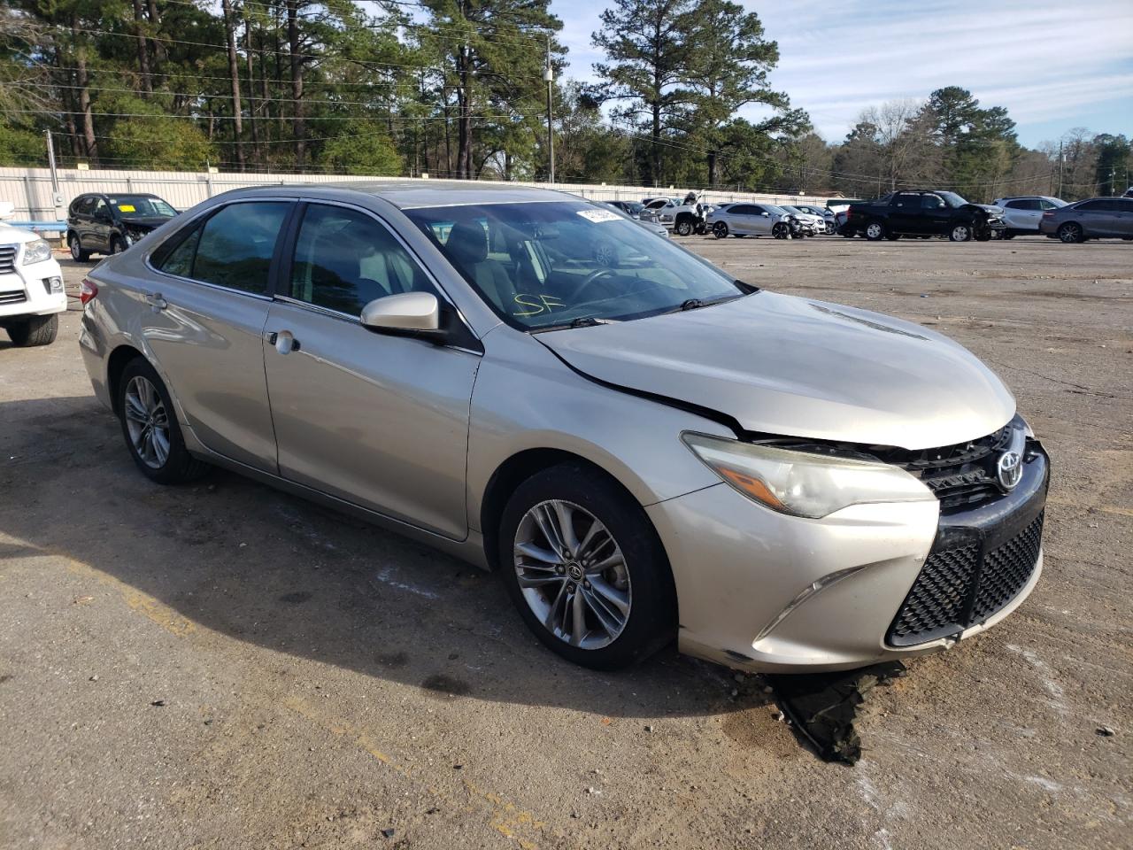 2015 Toyota Camry VIN 4T1BF1FK5FU004466 Copart auction photo, front end damage thumbnail 4
