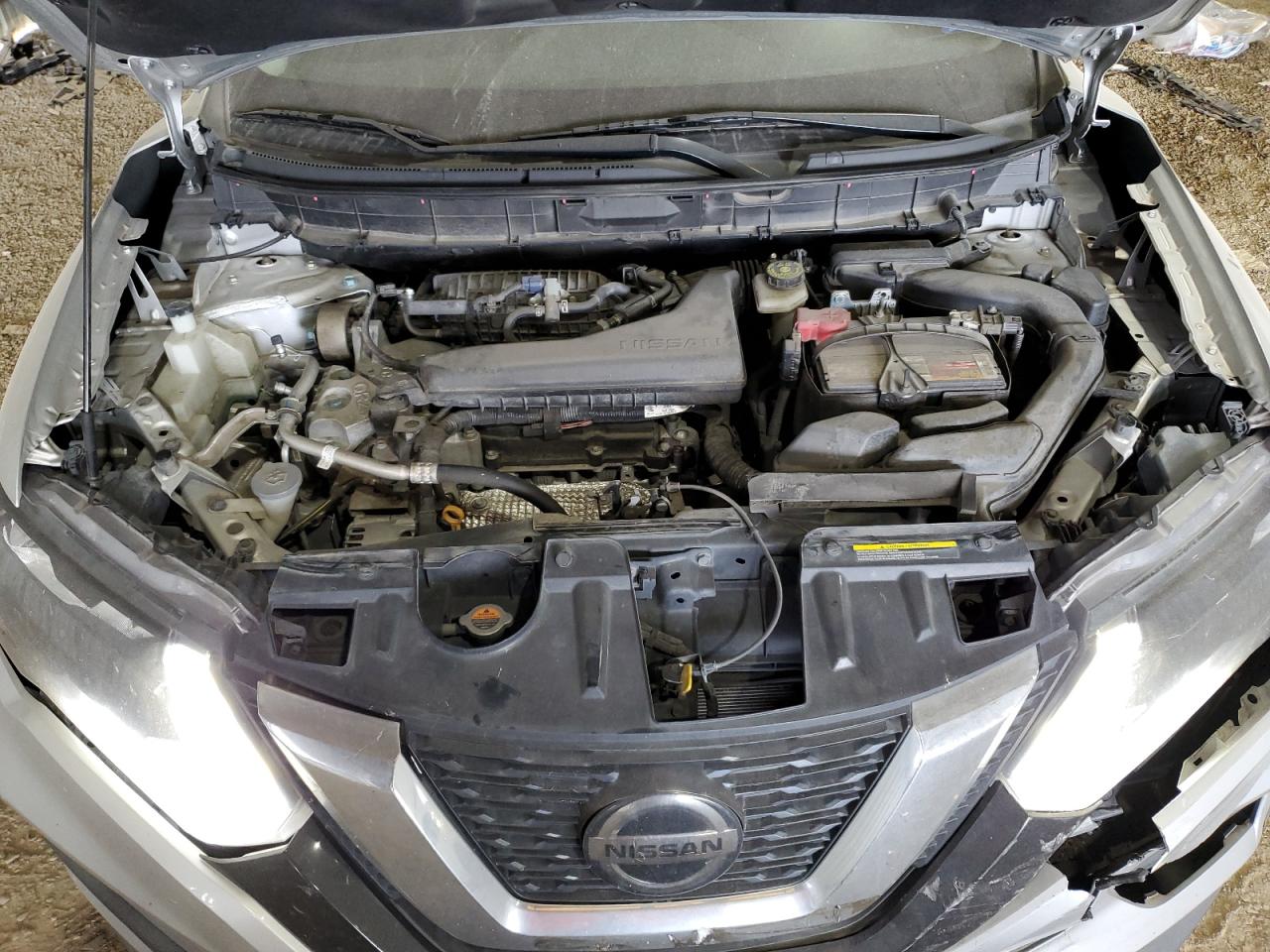 2019 Nissan Rogue VIN KNMAT2MT0KP559621 Copart auction photo, front end damage thumbnail 11