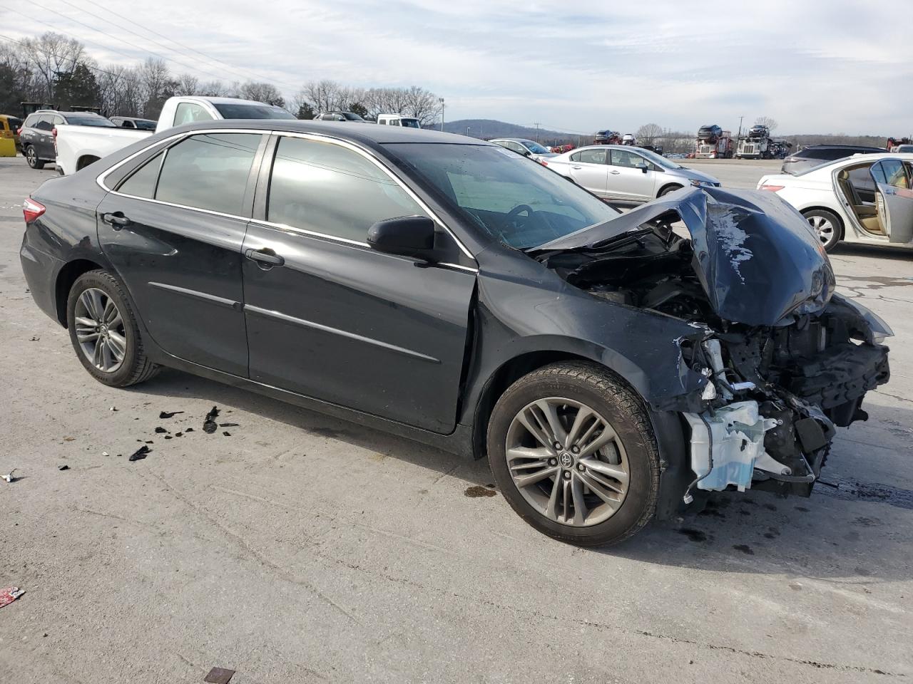2015 Toyota Camry VIN 4T1BF1FK9FU981898 Copart auction photo, front end damage thumbnail 4