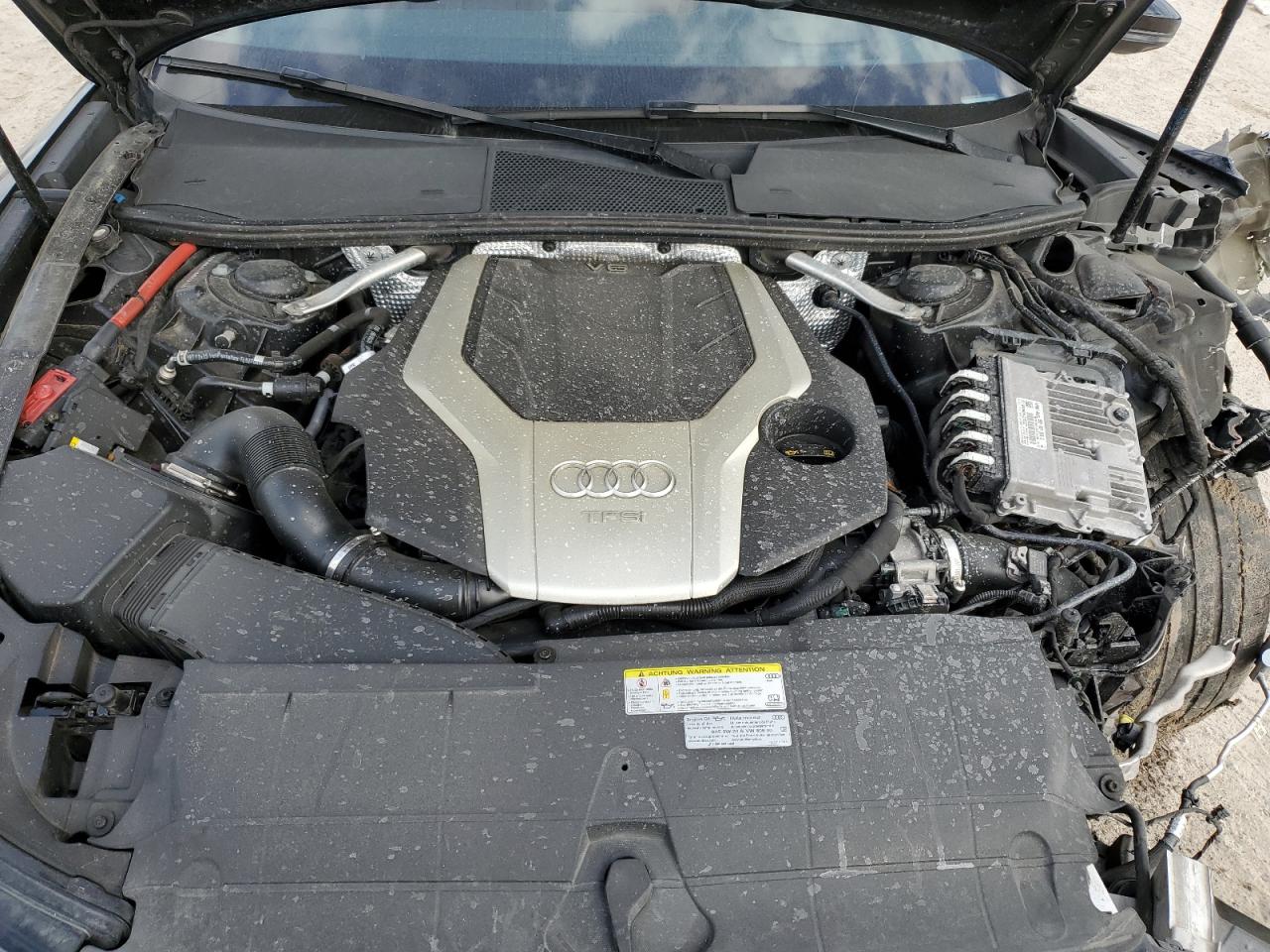 2019 Audi A6 VIN WAUM2AF23KN044734 Copart auction photo, front end / side damage thumbnail 7