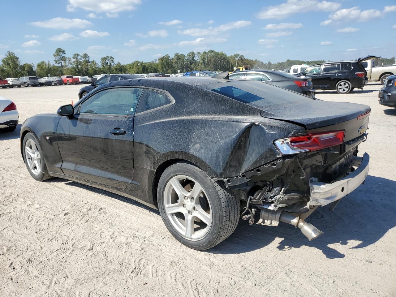 2018 Chevrolet Camaro VIN 1G1FB1RS9J0124146 Copart auction photo, rear end damage thumbnail 2