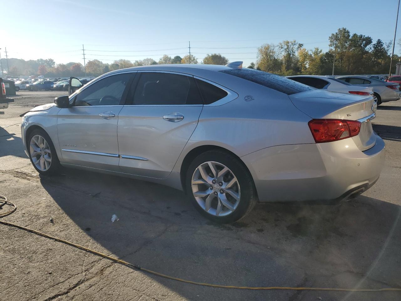 2017 Chevrolet Impala VIN 2G1145S34H9135991 Copart auction photo, front end / undercarriage damage thumbnail 2