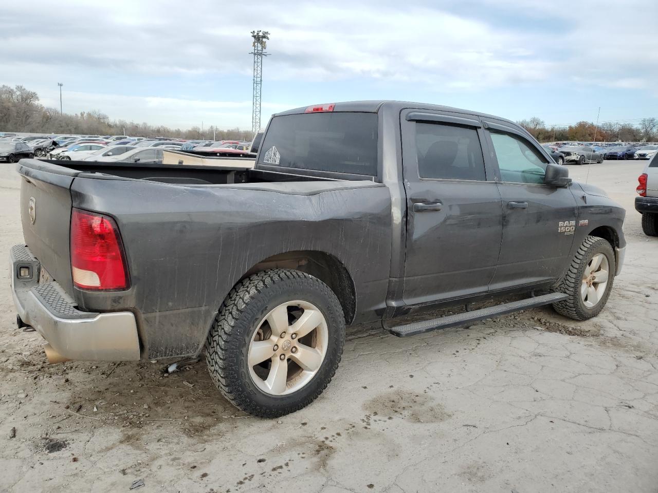 2020 RAM 1500 VIN 3C6RR6KT0LG194821 Copart auction photo, all over damage thumbnail 3