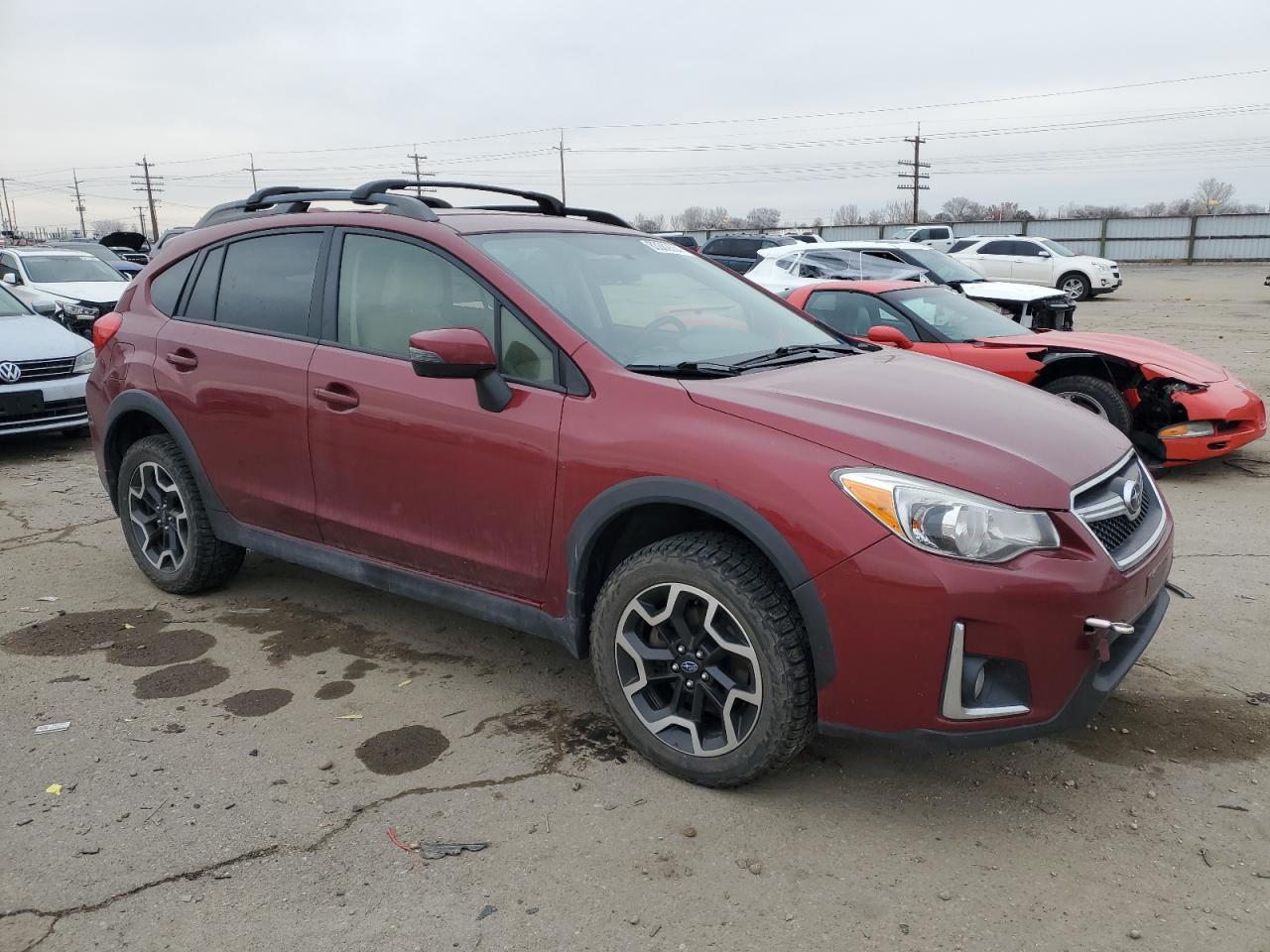 2017 Subaru XV VIN JF2GPAKC8HH272771 Copart auction photo, hail damage thumbnail 4