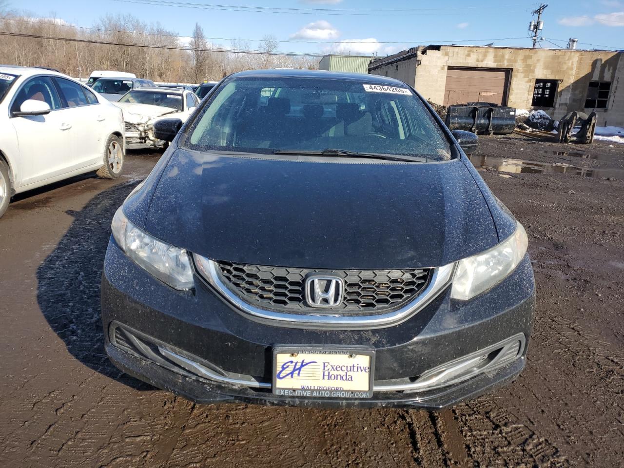 2015 Honda Civic VIN 19XFB2F52FE217763 Copart auction photo, side / rear end damage thumbnail 5