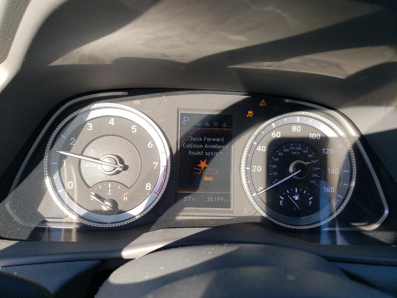 2021 Hyundai Sonata VIN 5NPEL4JA7MH093023 Copart auction photo, all over damage thumbnail 9