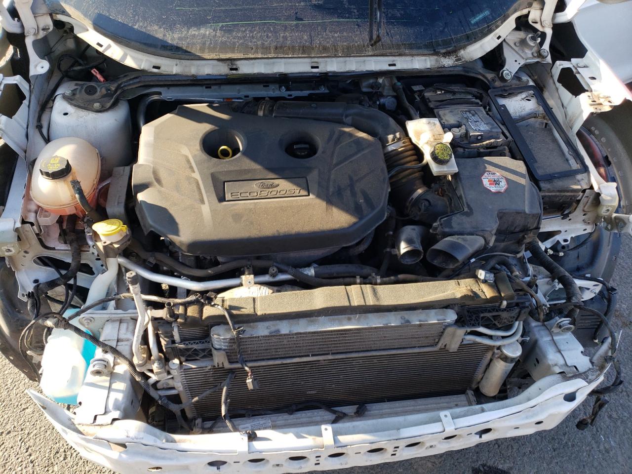 2017 Ford Escape VIN 1FMCU9G99HUB82078 Copart auction photo, front end damage thumbnail 11