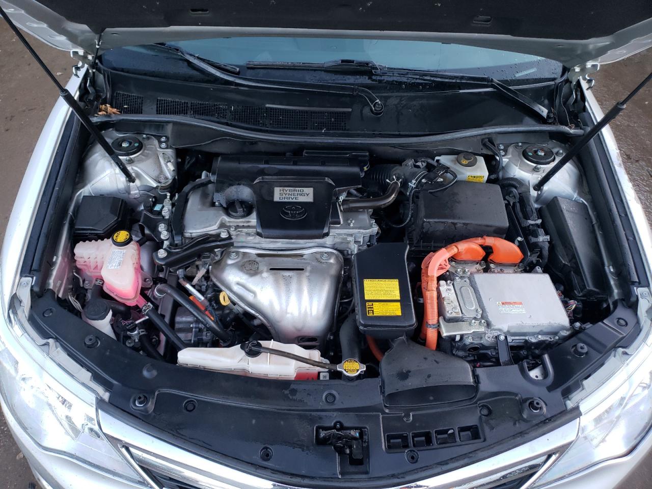 2014 Toyota Camry VIN 4T1BD1FK5EU133490 Copart auction photo, front end / side damage thumbnail 11