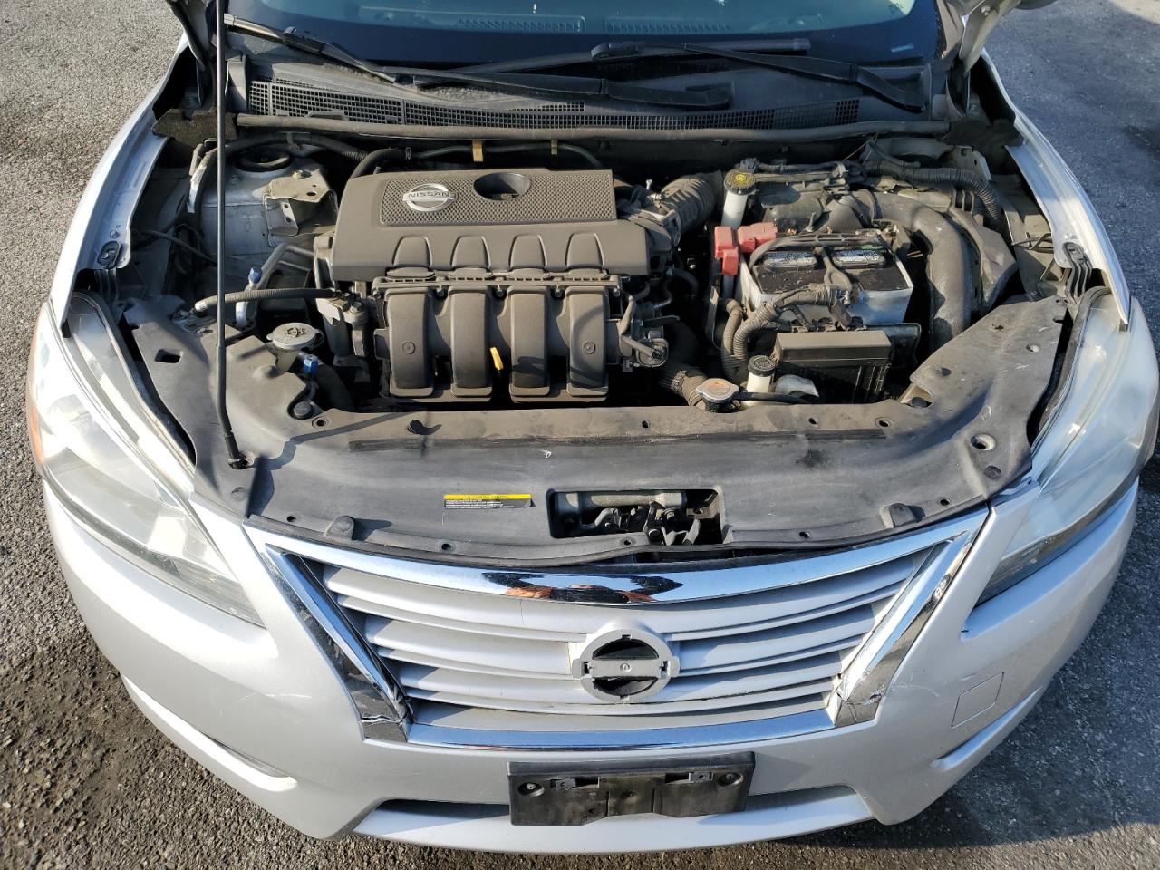 2014 Nissan Sentra VIN 3N1AB7AP2EY205791 Copart auction photo, rear end damage thumbnail 12