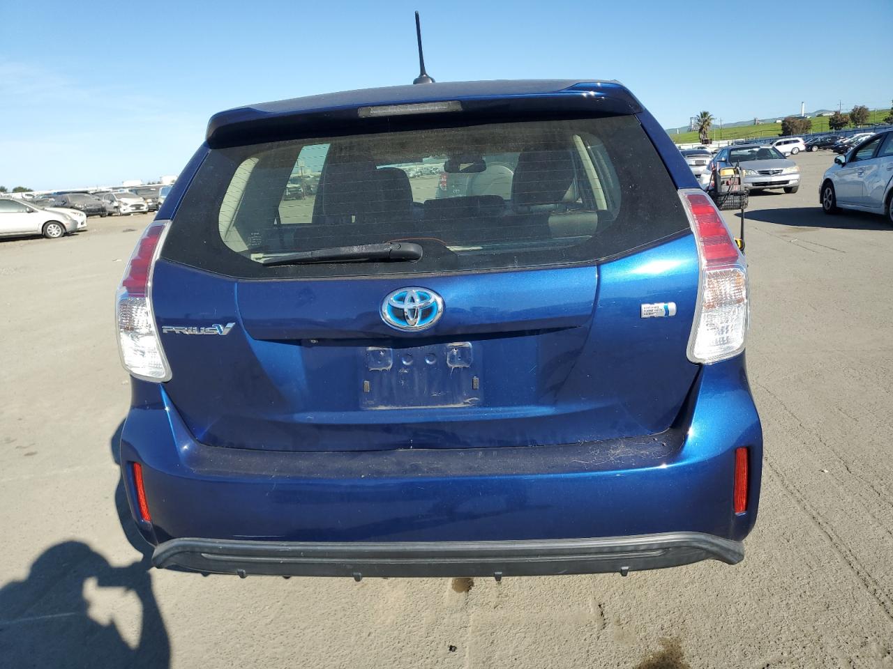 2015 Toyota Prius VIN JTDZN3EU2FJ028259 Copart auction photo, front end damage thumbnail 6