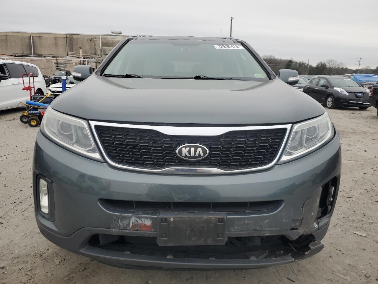 2014 KIA Sorento VIN 5XYKUDA72EG474730 Copart auction photo, front end / minor dent/scratches damage thumbnail 5