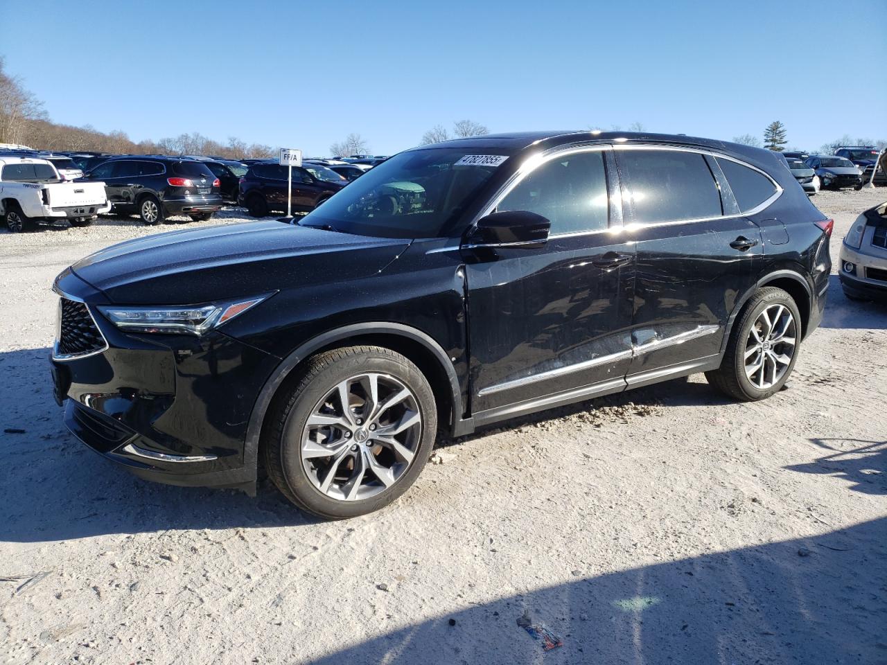 2022 Acura MDX VIN 5J8YE1H48NL022594