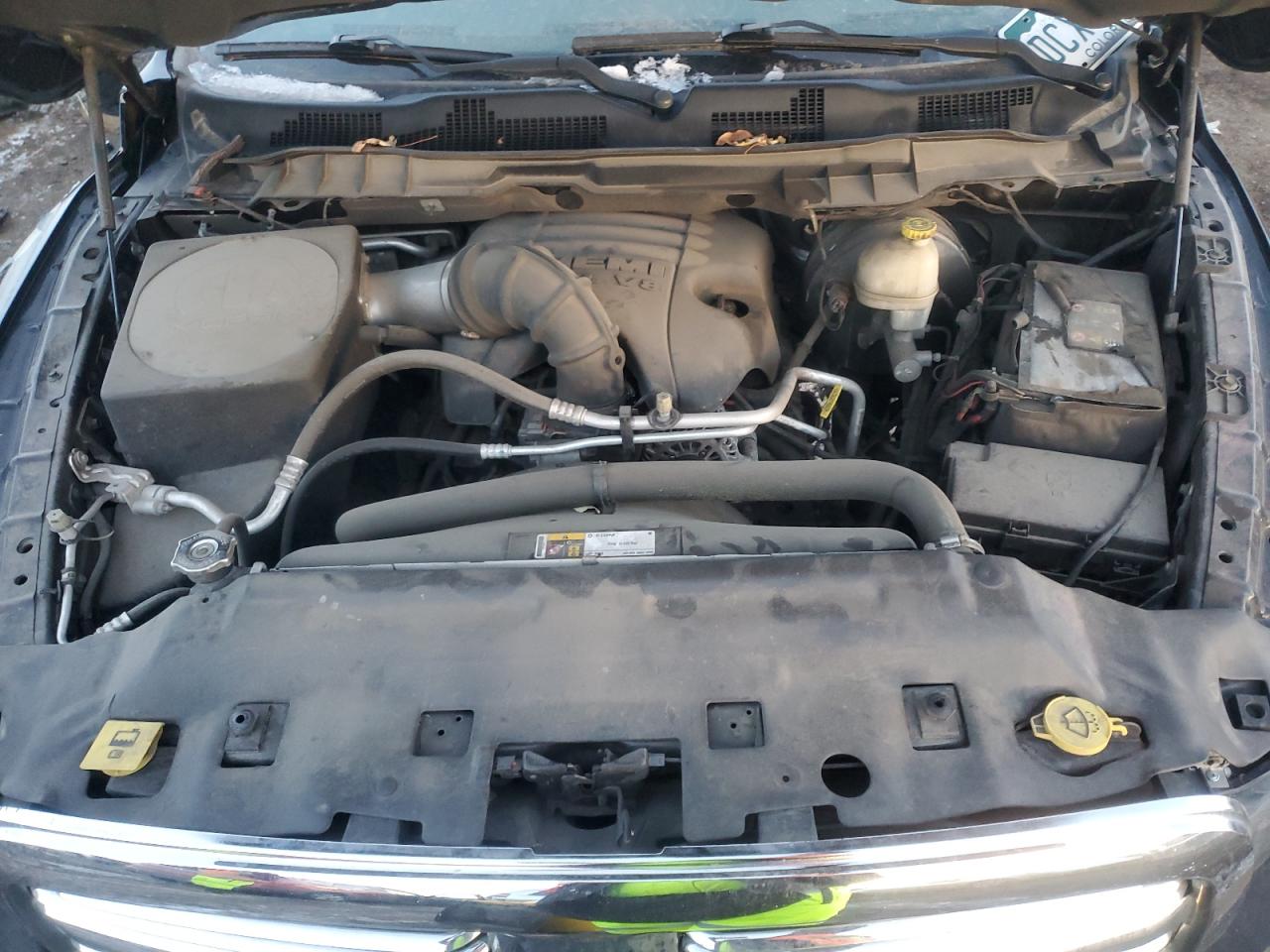 2014 Dodge RAM VIN 1C6RR7GT1ES263350 Copart auction photo, side damage thumbnail 13