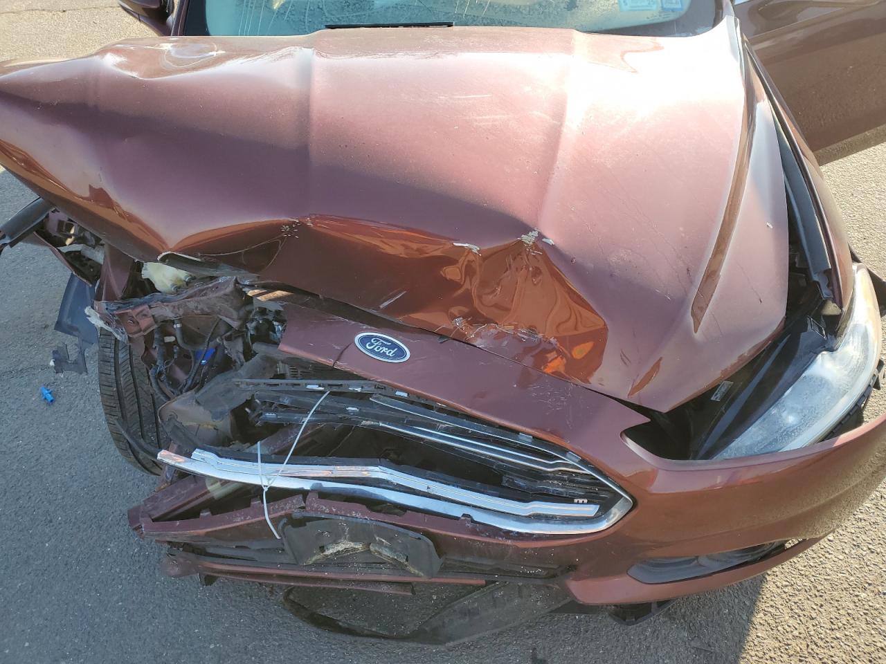 2015 Ford Fusion VIN 3FA6P0HD0FR202140 Copart auction photo, front end / rear end damage thumbnail 11