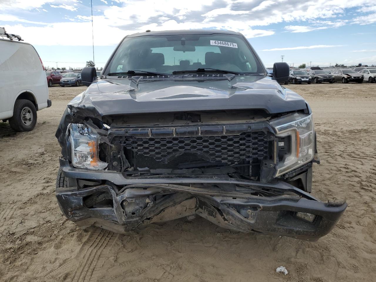 2019 Ford F-150 VIN 1FTEW1CP7KKE39187 Copart auction photo, front end / side damage thumbnail 5