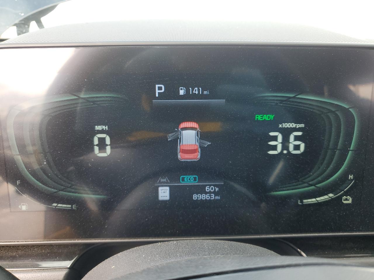 2023 KIA Niro VIN KNDCR3LE9P5039145 Copart auction photo, side damage thumbnail 9