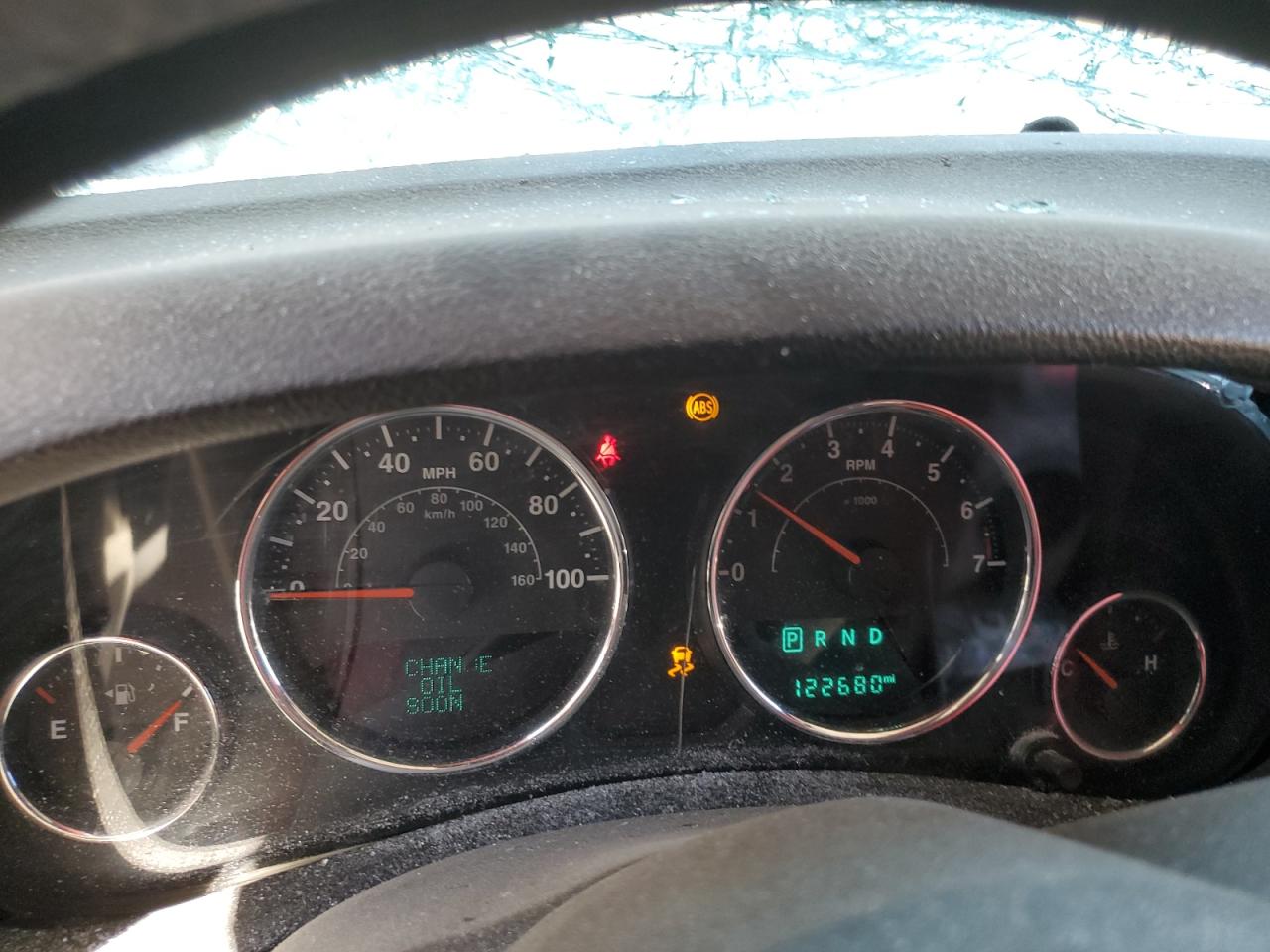 2017 Jeep Wrangler VIN 1C4BJWEG8HL600239 Copart auction photo, top/roof / front end damage thumbnail 9