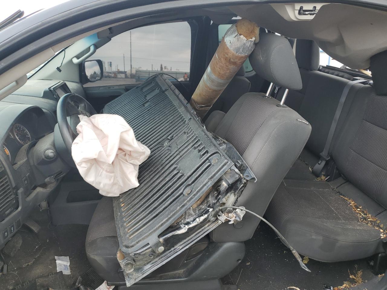 2013 Nissan Titan VIN 1N6BA0CCXDN314417 Copart auction photo, all over damage thumbnail 12