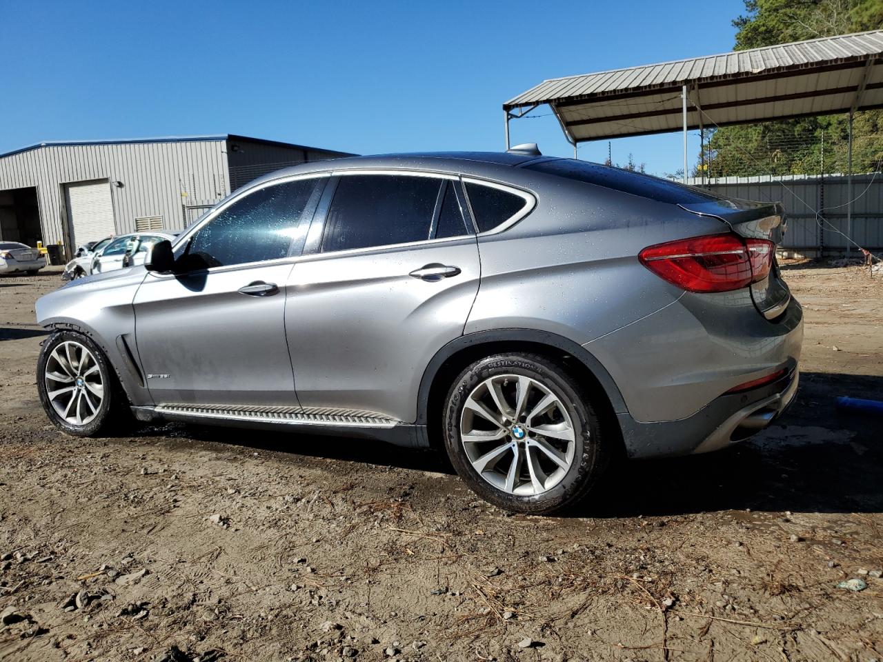 2015 BMW X6 VIN 5UXKU0C57F0F91930 Copart auction photo, front end / rear end damage thumbnail 2