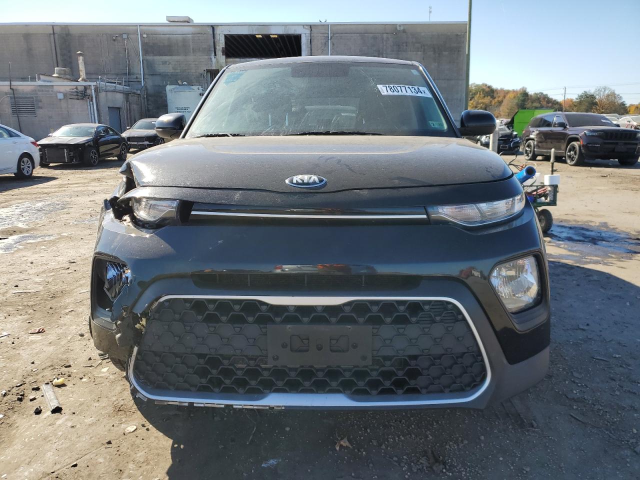 2020 KIA Soul VIN KNDJ23AU1L7052847 Copart auction photo, front end / side damage thumbnail 5