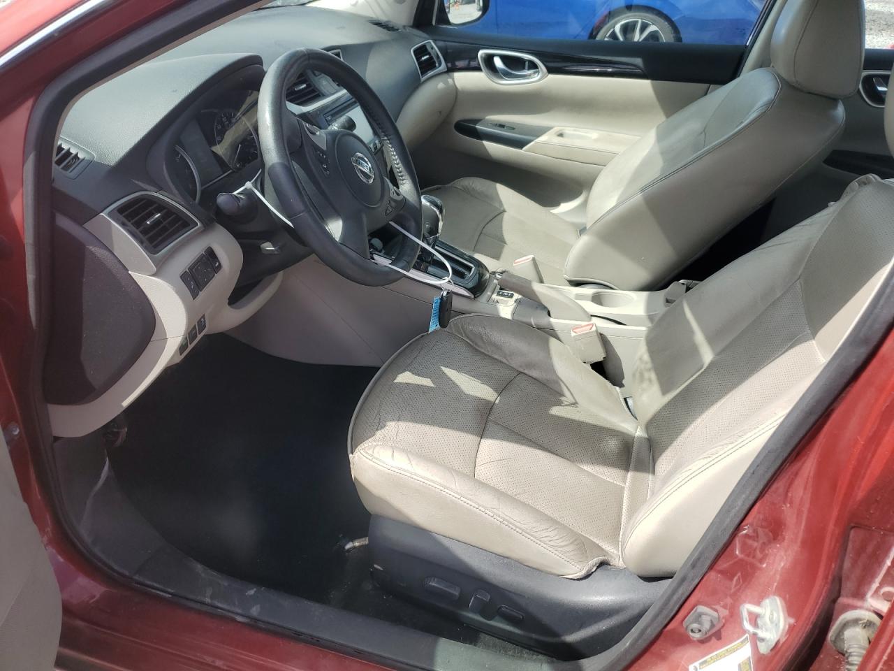 2017 Nissan Sentra VIN 3N1AB7AP8HY321548 Copart auction photo, front end damage thumbnail 7