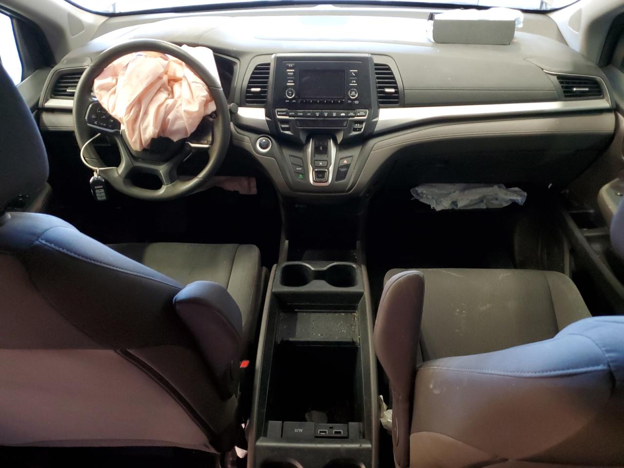 2019 Honda Odyssey VIN 5FNRL6H26KB045102 Copart auction photo, front end / side damage thumbnail 8