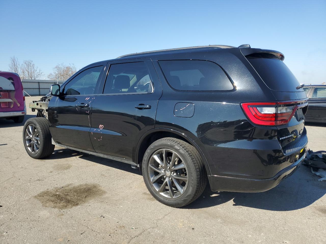 2018 Dodge Durango VIN 1C4RDHDG7JC254936 Copart auction photo, front end / minor dent/scratches damage thumbnail 2