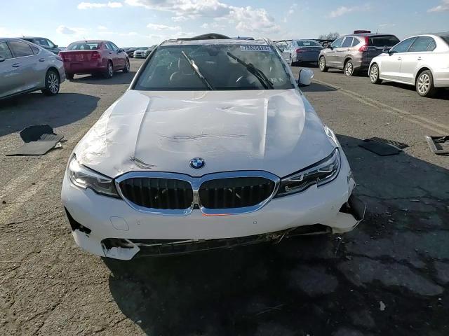 2021 BMW 3er VIN 3MW5R7J03M8C12578 Copart auction photo, rollover damage thumbnail 10