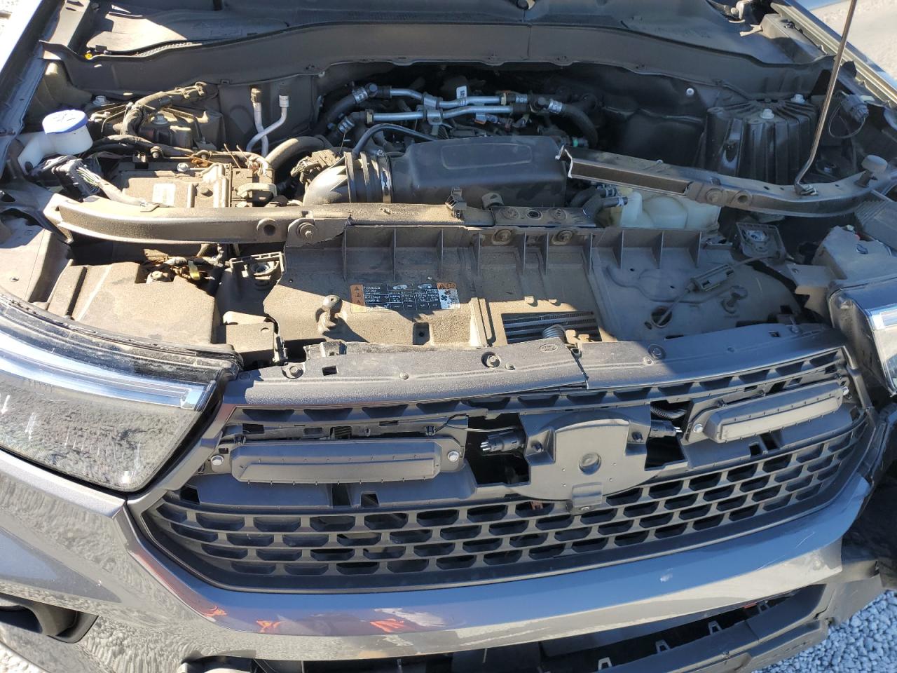 2022 Ford Explorer VIN 1FMSK8JH0NGB90429 Copart auction photo, front end damage thumbnail 13