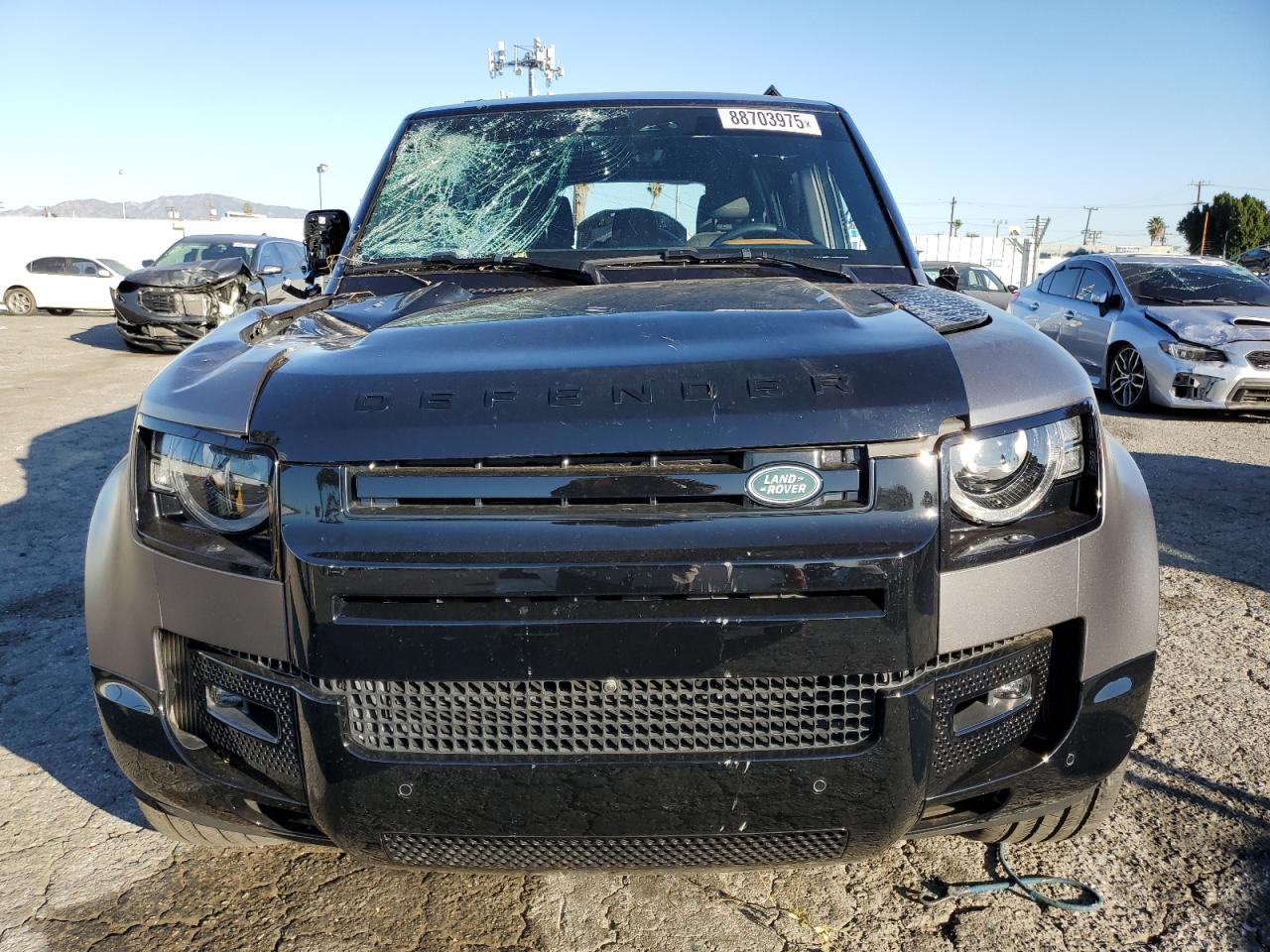 2023 Land Rover Defender VIN SALEX7EU9P2194850 Copart auction photo, all over damage thumbnail 5