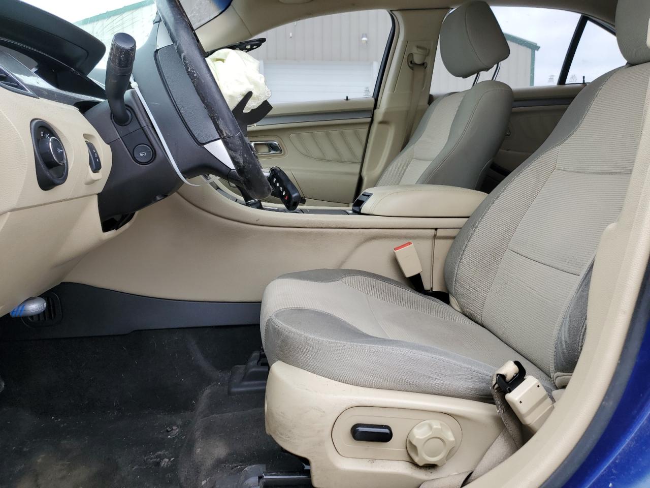 2015 Ford Taurus VIN 1FAHP2H85FG149725 Copart auction photo, front end / side damage thumbnail 7