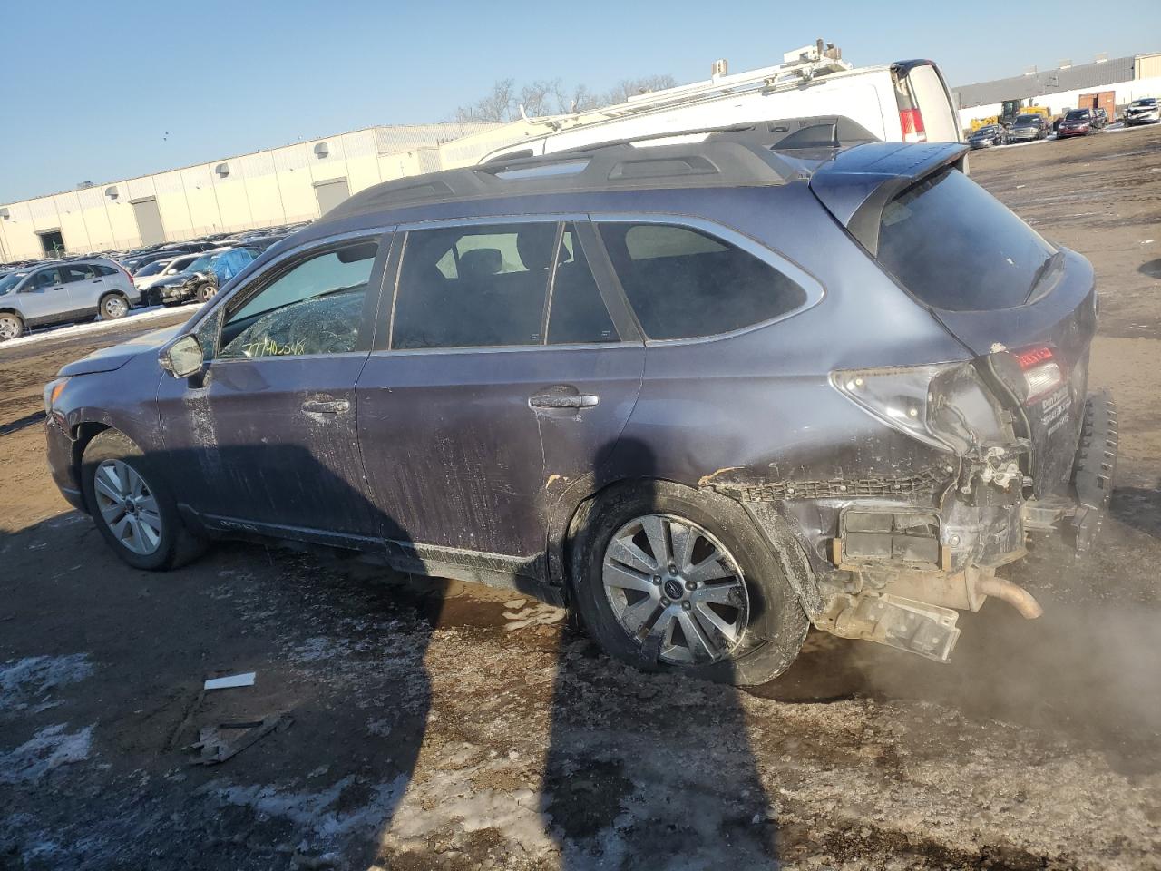 2017 Subaru Outback VIN 4S4BSAFC5H3364334 Copart auction photo, rear end / front end damage thumbnail 2