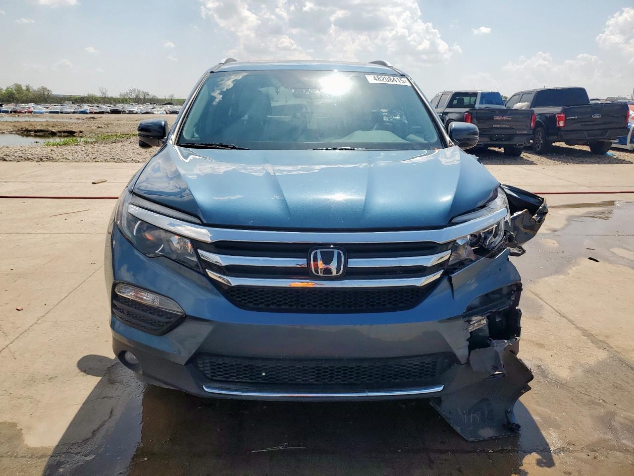2016 Honda Pilot VIN 5FNYF6H9XGB115546 Copart auction photo, front end damage thumbnail 5