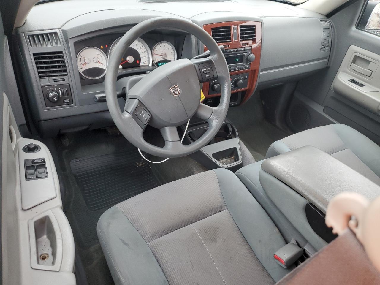 2005 Dodge Dakota VIN 1D7HE42K85S149686 Copart auction photo, side damage thumbnail 8