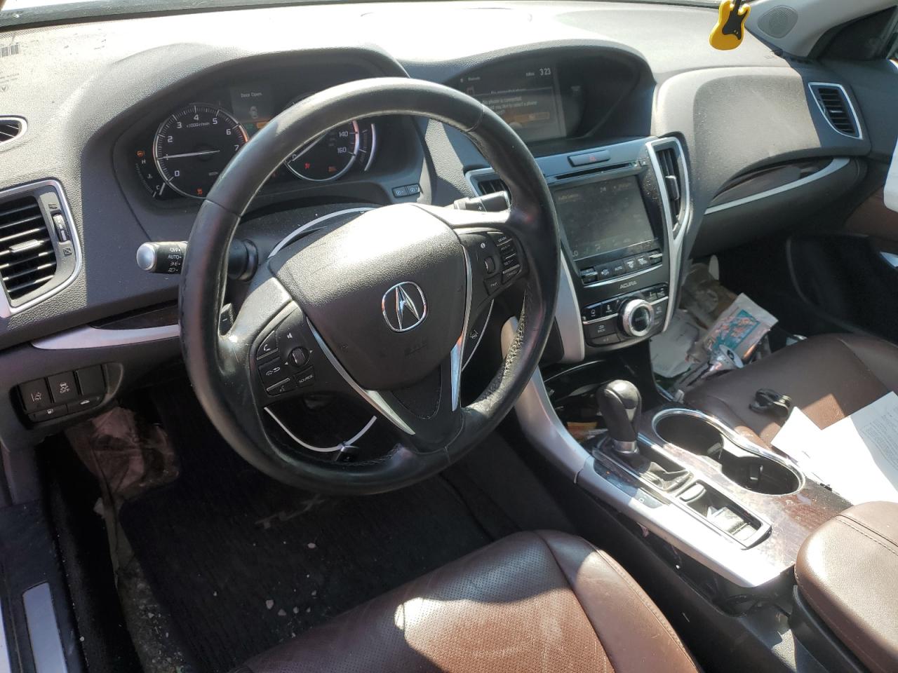 2017 Acura TLX VIN 19UUB1F55HA007263 Copart auction photo, side / rear end damage thumbnail 8