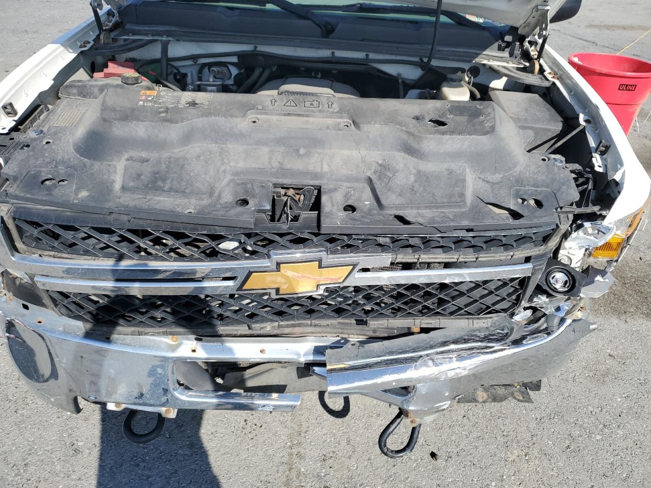 2012 Chevrolet Silverado VIN 1GC0CVCG5CF213704 Copart auction photo, front end damage thumbnail 11