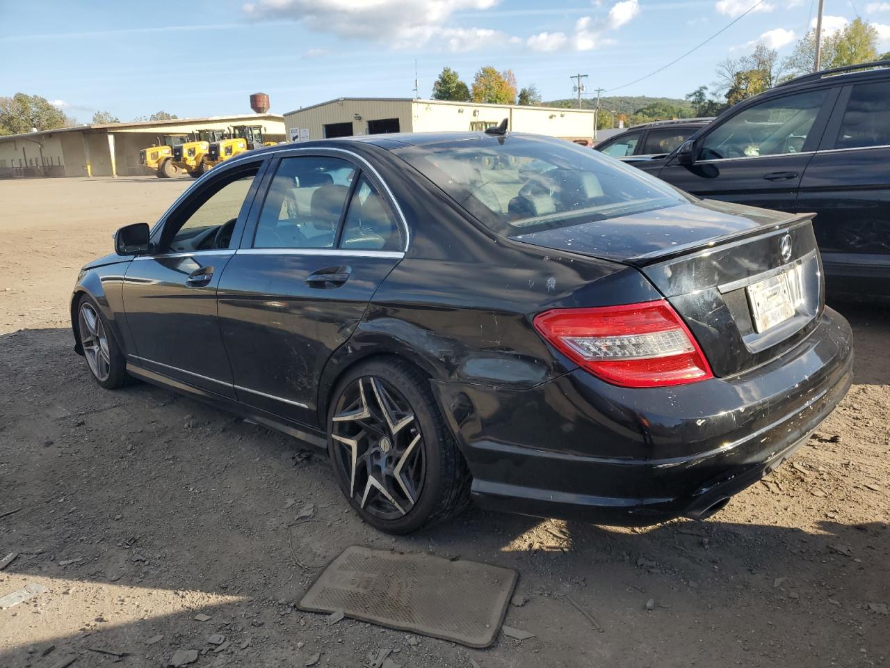 2008 Mercedes-Benz C-klasse VIN WDDGF56X98F139136 Copart auction photo, rear end / front end damage thumbnail 2
