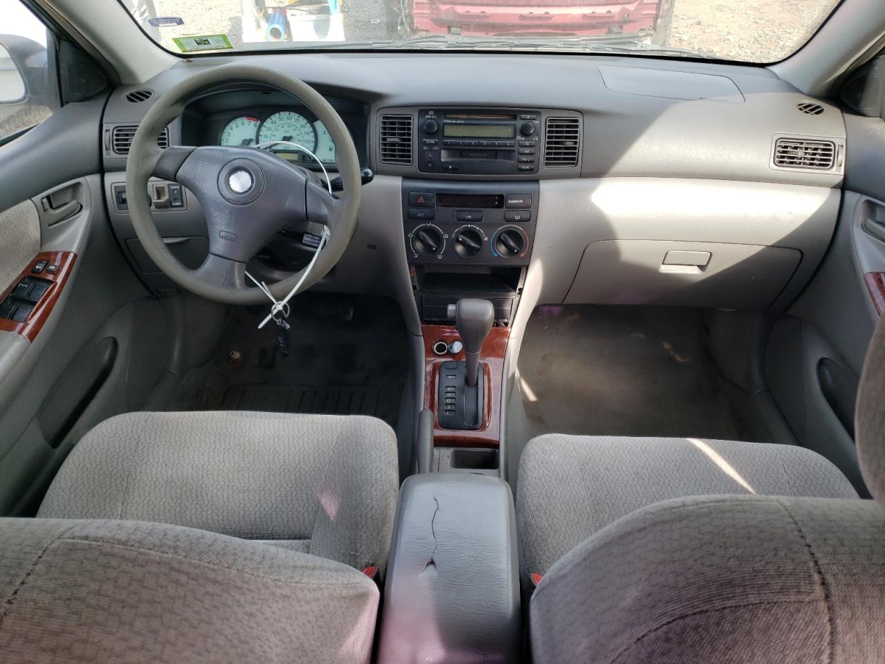 2004 Toyota Corolla VIN 2T1BR32E84C171079 Copart auction photo, front end / minor dent/scratches damage thumbnail 8