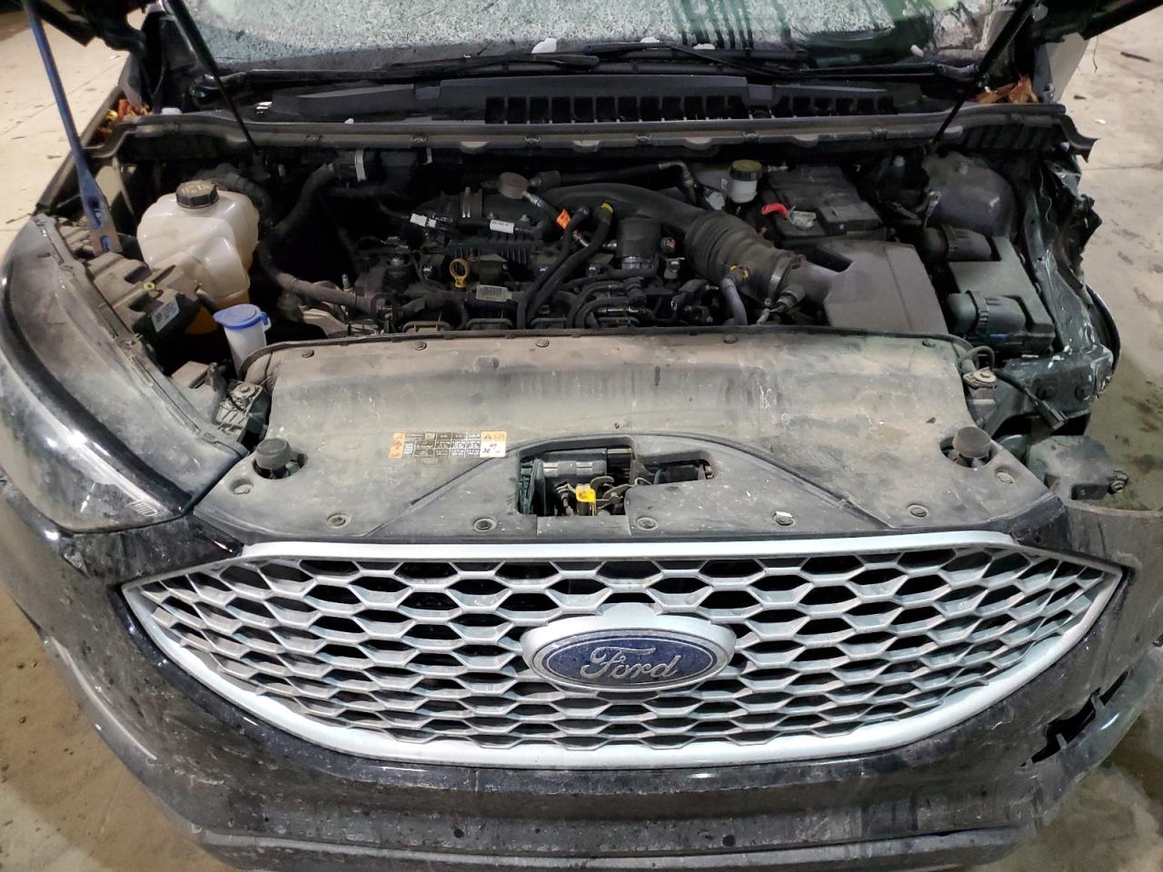 2023 Ford Edge VIN 2FMPK4J99PBA10611 Copart auction photo, front end / side damage thumbnail 12