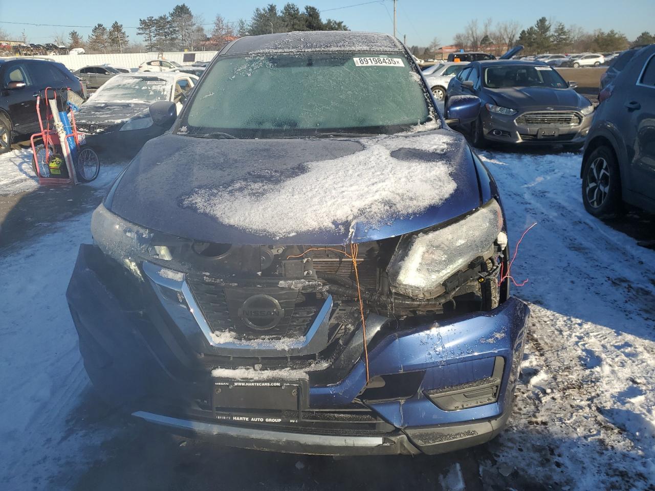 2017 Nissan Rogue VIN 5N1AT2MV0HC862900 Copart auction photo, front end damage thumbnail 5