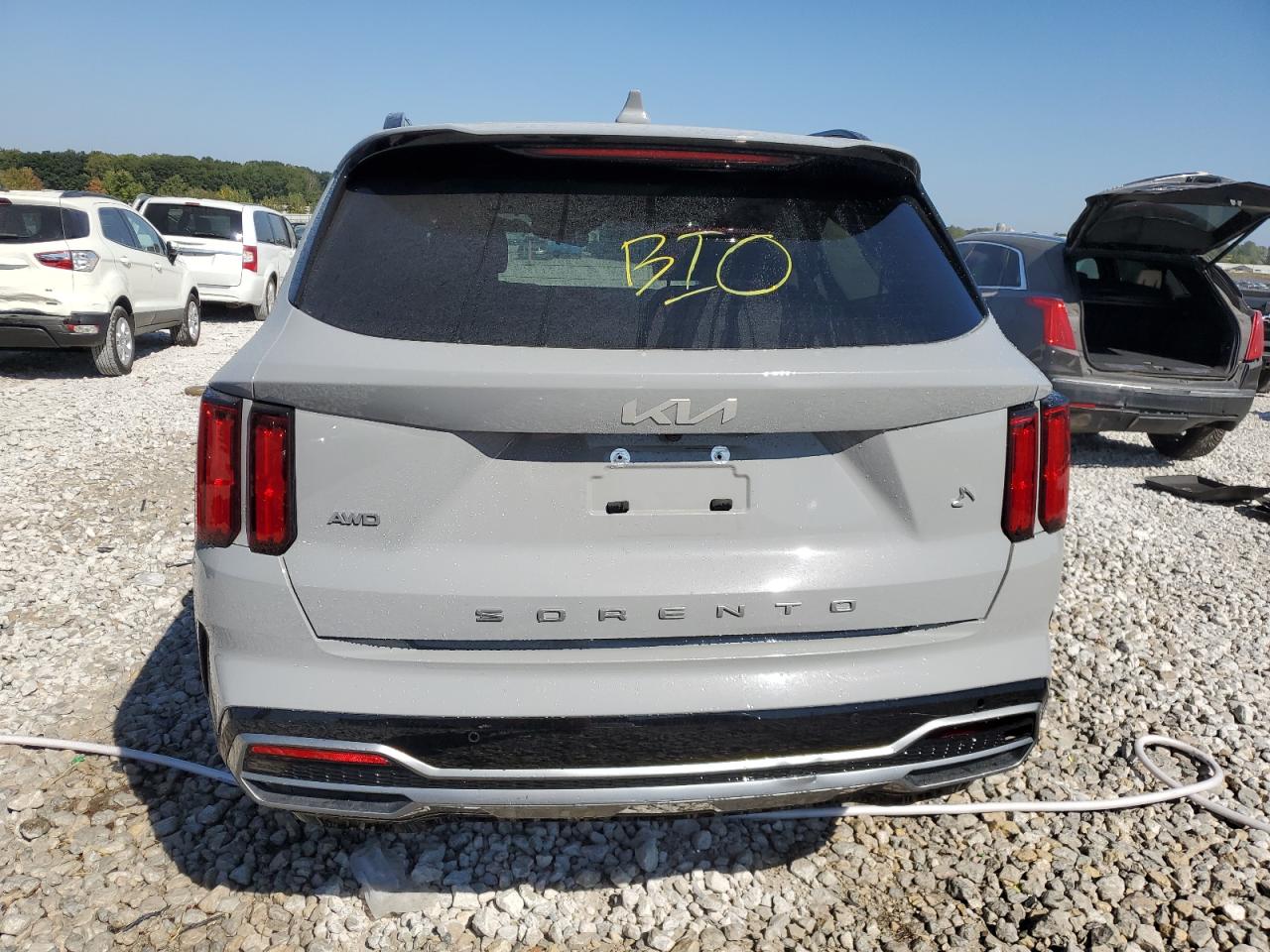 2022 KIA Sorento VIN 5XYRKDLF6NG130777 Copart auction photo, front end damage thumbnail 6