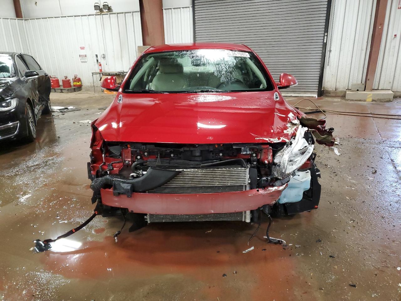 2013 Buick Regal VIN 2G4GR5ER2D9248542 Copart auction photo, front end / side damage thumbnail 5