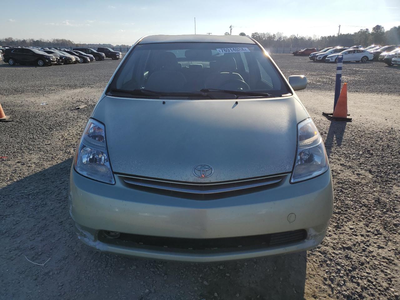 2007 Toyota Prius VIN JTDKB20UX73267026 Copart auction photo, side damage thumbnail 5