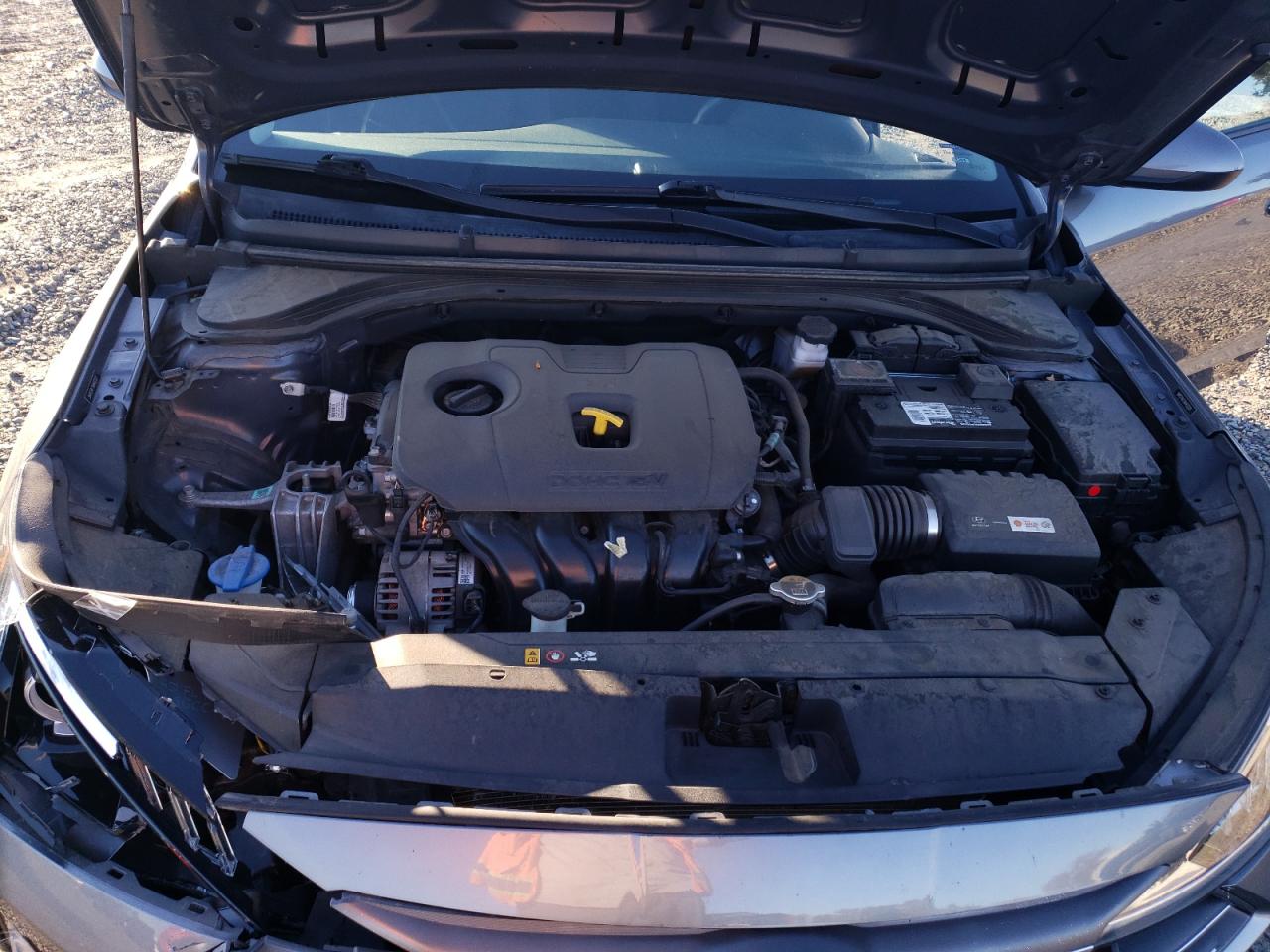 2019 Hyundai Elantra VIN 5NPD74LF5KH432321 Copart auction photo, front end damage thumbnail 13