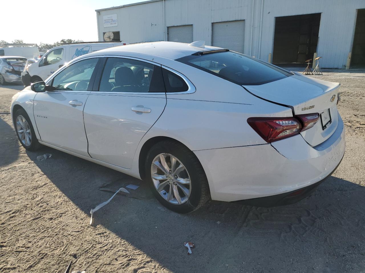 2021 Chevrolet Malibu VIN 1G1ZD5ST9MF075422 Copart auction photo, side damage thumbnail 2