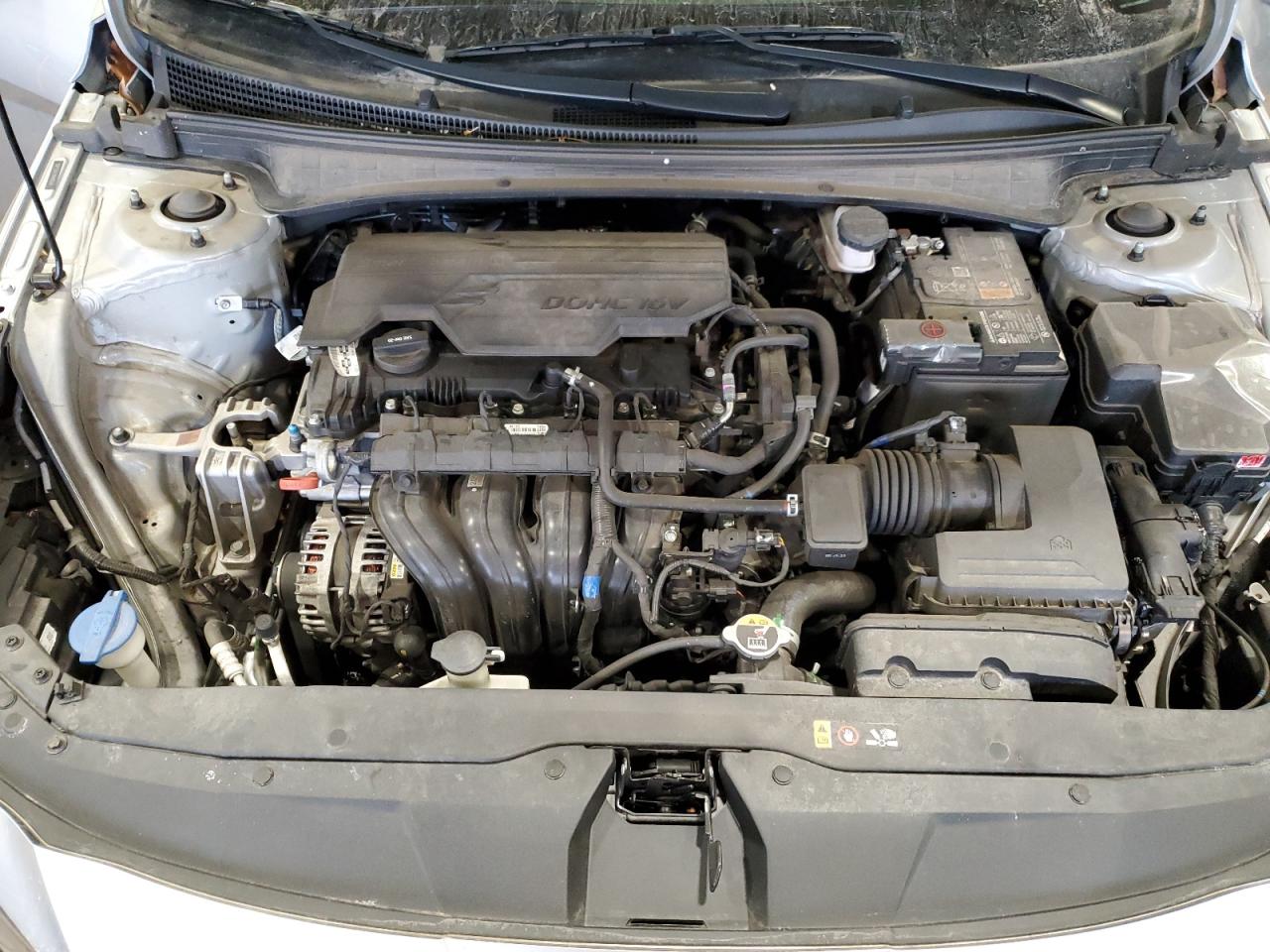 2022 Hyundai Elantra VIN 5NPLS4AG9NH082606 Copart auction photo, rear end / stripped damage thumbnail 11